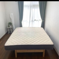 家具 ベッド クイーンサイズマットレス(ニトリ)