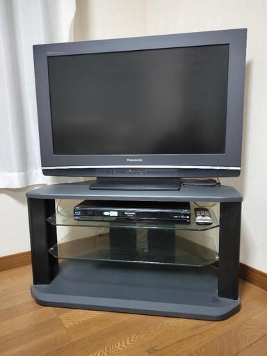 3点セット 32型TV・BD・TV台 30日まで