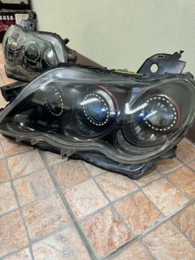 マークx 120 3連プロジェクター ヘッドライト マークx 120 3連プロジェクター ヘッドライト 新デザイン 3