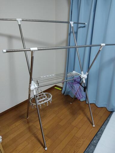 ガスコンロ、TV、ステンレス物干し　他
