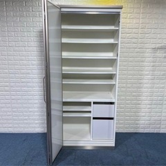 綾野製作所 キャビネットSH-90VL 食器棚