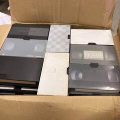 再録用 ビデオテープ 約90本 2箱有り 1箱の金額です VHS