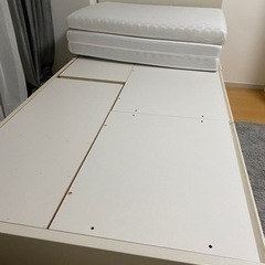 ほぼ新品！ベットフレーム&マットレス