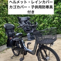 決定済【25日まで限定お取引】Panasonic電動自転車子供乗せ