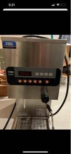 業務用コーヒーメーカー　FMI社のカフェトロン 熱湯・蒸気ユニット　ミルクスチーマー　エスプレッソマシン　コーヒーマシン
