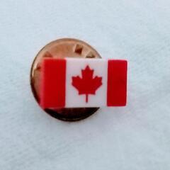 ピンバッジ　カナダ国旗