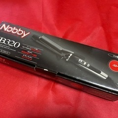 nobbyヘアーアイロン　NB320 ブラック　プロ専用　…
