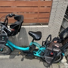 電動自転車 電動アシスト自転車　子ども2人乗せ　3人乗り