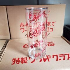 新品・昭和40年。非売品激レア。コカ・コーラ 特製ワールドグラス...