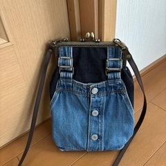 🌷⸝‍⋆新品⋆⸜🌷⸝‍⋆デニムがま口ショルダーバッグ