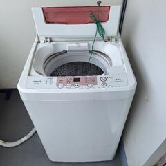 2017年製　6キロ　洗濯機　送料無料(近隣のみ)