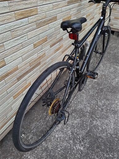 中古自転車 7段変速 470MM クロスバイク軽整備済み 防犯登録対応 町田
