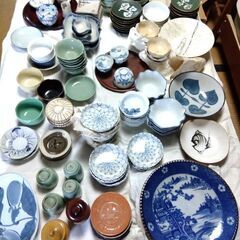 昭和レトロ食器　ガレージセール　old tableware at...