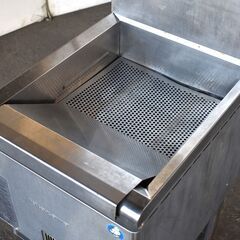 ≪yt1328ジ≫ 北沢産業 1槽式ガスフライヤー KFE-40N-T(天ぷら) 都市ガス用 油量18L 幅45cm 奥行60cm 動作未確認 現状品 60414-09