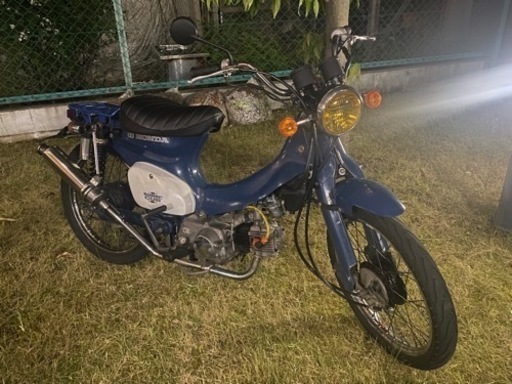 スーパーカブ　４速MT 72ccボア　バーハン