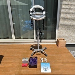 宇都宮市内お届け無料！【美品】オオヒロ製 デジタルパーマ機ODISⅡスタンドタイプ ロッド、その他付属品付き 定価367,290円