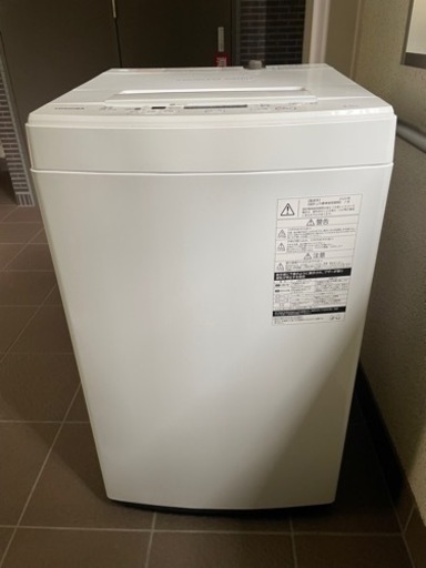 TOSHIBA 東芝　洗濯機4.5kg 2020年製