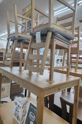☆IKEA/イケア/5点ダイニングセット/JOKKMOKK/JUSTINA/№1465☆