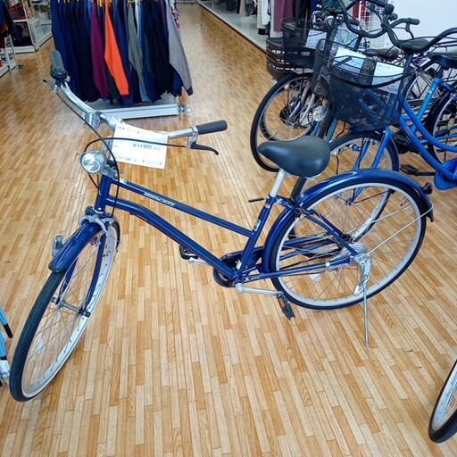 ★ジモティ割あり★asahi　自転車　青　26インチ　クリーニング済　YJ2638