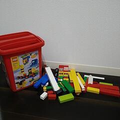 【断捨離中❗】　レゴ　LEGO　ブロック　赤いバケツ　3歳から