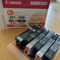 キヤノン 純正インク BCI-381+380/6MP