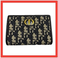 【ネット決済・配送可】Dior  二つ折り財布