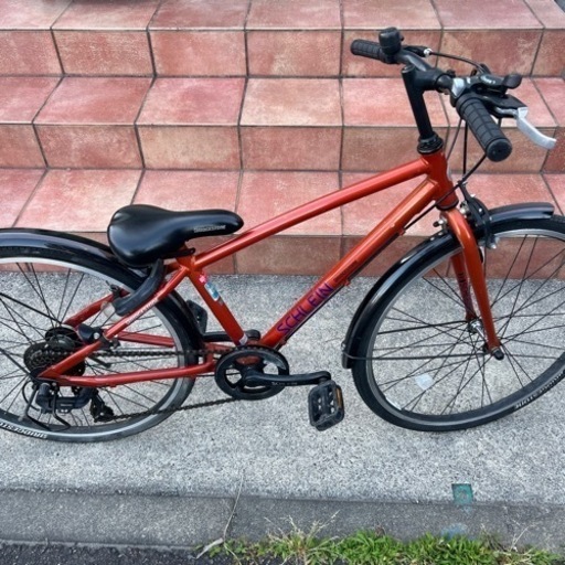 お話中ですクロスバイク☆クロモリ ☆手渡し限定☆整備調整済み 3×8