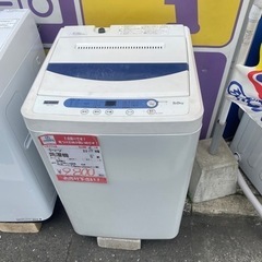 2019年製　ヤマダ　5K  日焼けあり　YWM-T50G1 洗濯機　