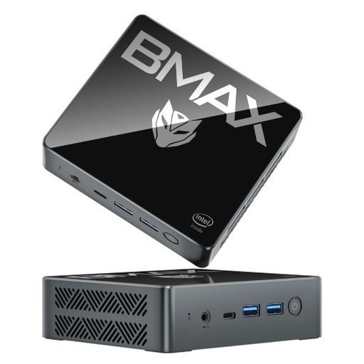 29800円→20000円 新品未開封 BMAXミニPC Intel第12世代CPU N100 メモリ RAM16GB DDR4 SSD512GB Windows11Pro LinuxUbuntu最大3.4GHz ミニpc動作安定 minipc 4C 4T 容量拡大可能 4K 60Hz 3画面同時出力静音 Type-C (full features) USB3.0*2/HDMI 2.0*2高速2.4G/5GWi-Fi BT4.2 Deep black デスクトップPC デスクトップパソコン ゲーミング