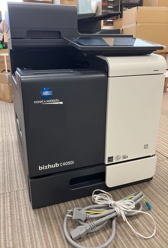 ★値下げしました！5/31で受付終了します。048【中古品】複合機　コニカミノルタ　bizhub C4050i　引渡し日6/1-6/3限定