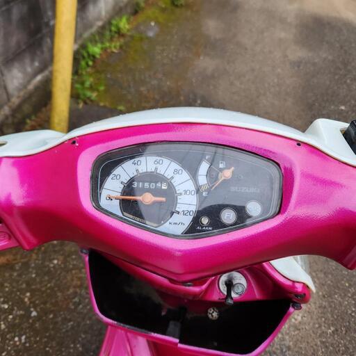 アドレスV125G ムチャ速! 通勤快速 自家塗装ピンク 千葉県より 配達 アドレスV125G ムチャ速! 通勤快速 自家塗装ピンク 千葉県より 配達