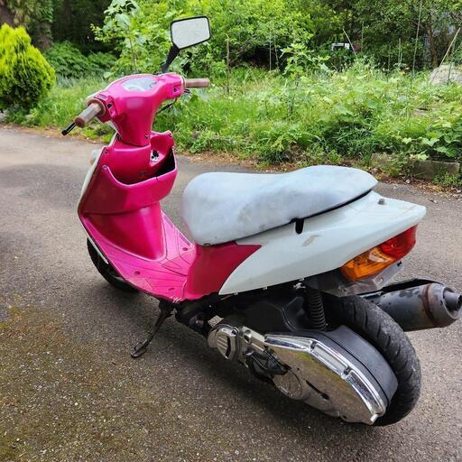 アドレスV125G　ムチャ速！　通勤快速　自家塗装ピンク　千葉県より　配達可能！ アドレスV125G ムチャ速！ 通勤快速 自家塗装ピンク 千葉県より 配達