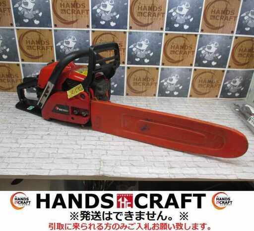 ゼノア GZ3950EZ チェンソー 中古品 ※安全装置の持ち手部分ヒビ有【ハンズクラフト宜野湾店】