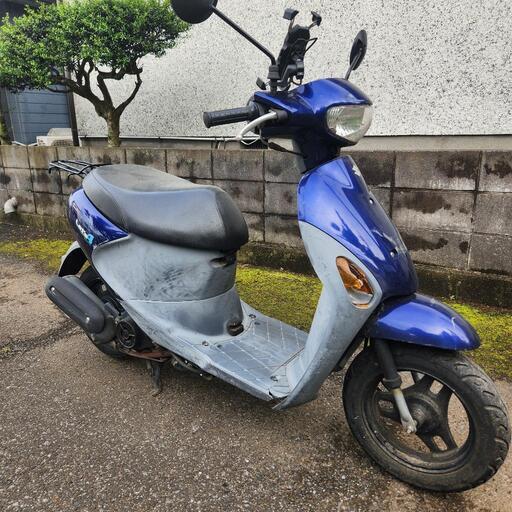 スズキ　レッツ4　カウル割れの為格安！　バッテリー新品　千葉県より　配達可能！