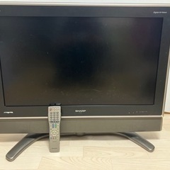 シャープAQUOSの32型液晶テレビ（LC-32GH1、2007年製）