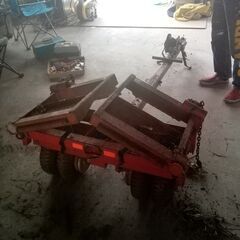 車のトレーラー 現地ピックアップ