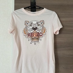 【美品】KENZO Tシャツ　ピンク　xsサイズ