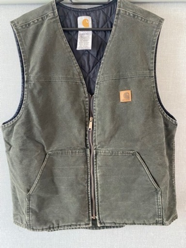Carhartt ベスト　ダック　グリーン