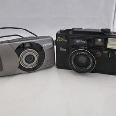 [793]　フィルムカメラ２個セット　ジャンク品