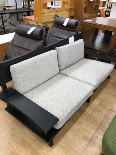 ★ジモティ割あり★ ニトリ NITORI ローソファ  W180×D77×H67 クリーニング済み SJ5792