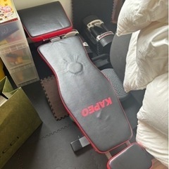 可変式ダンベル　ベンチ台　