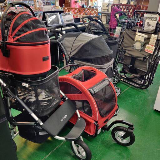 【愛品倶楽部柏店】ペットキャリー・カート・バギー 在庫あります！