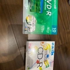 DVD-R、CD-Rセット