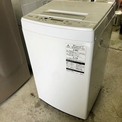 2019年製 TOSHIBA 全自動電気洗濯機4.5kg
