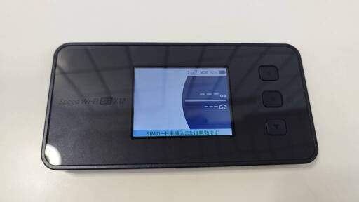 【動作品】NEC Speed Wi-Fi 5G X12 ルーター NAR03