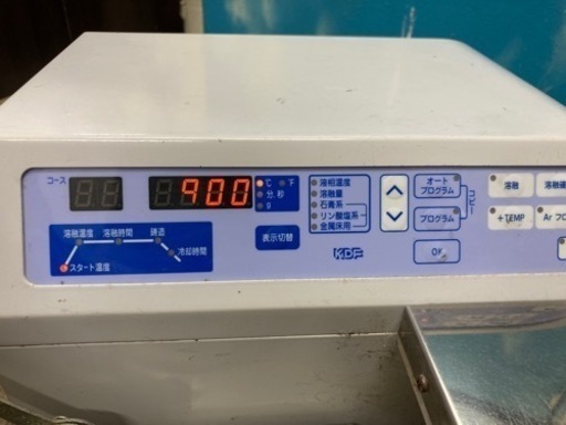 1円スタート！】KDF デンケン 歯科技工用加熱炉鋳造器 ネオスーパーキャスコム / ポンプ DDP-40 他付属品付き 動作良好 【公式通販】