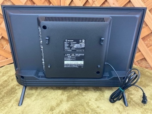 シャープ テレビ 液晶テレビ AQUOS 24V型 2T-C24GE1 下取りあり(別途 シャープ テレビ 液晶テレビ AQUOS 24V型 2T-C24GE1 下取りあり(別途