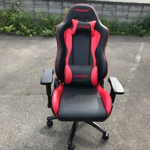 AKRacing Nitro V2 エーケーレーシング ゲーミングチェア 椅子 リクライニング　レッド ニトロ