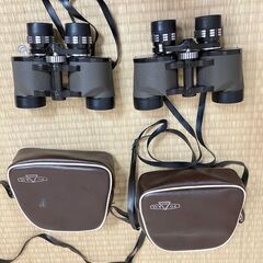 双眼鏡　FOKAL　IKR　ソフトケース付き　二つセット