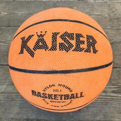 KAISER（カイザー）キャンパス バスケットボール・６号球